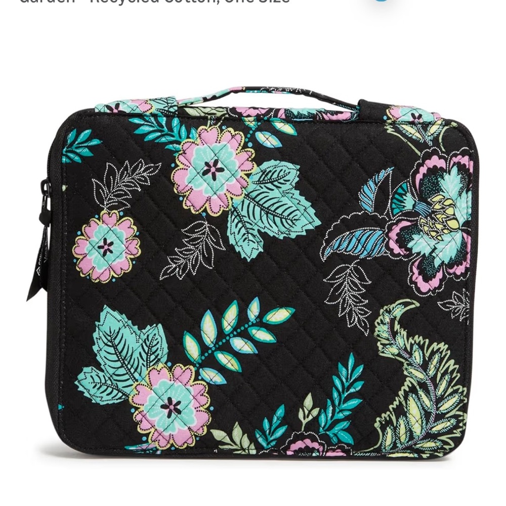 Floral Quilted Laptop Sleeve